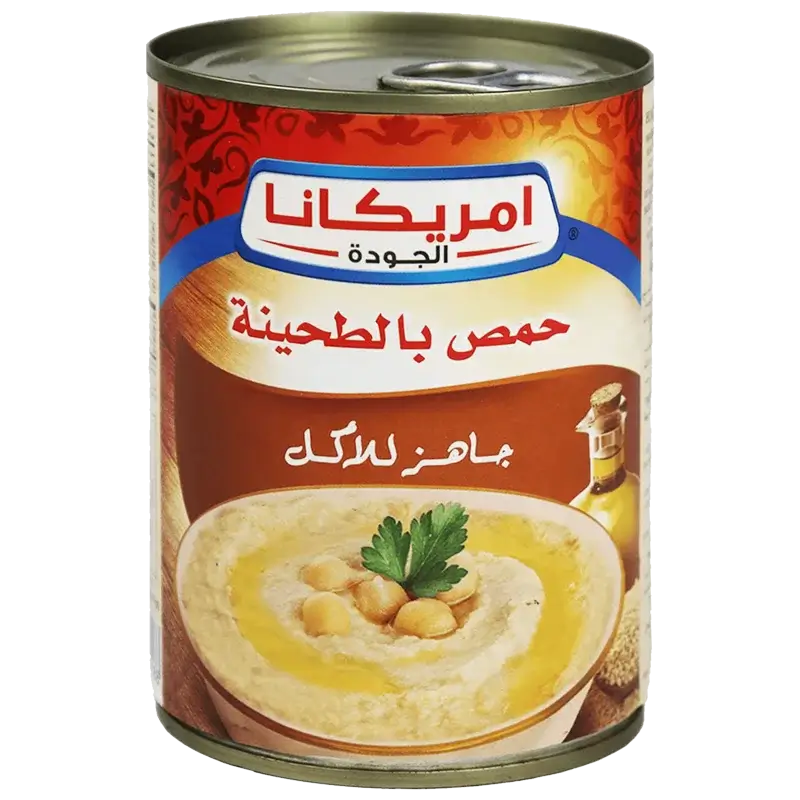 Americana Houmous Prêt à Consommer Avec Tahini 400g