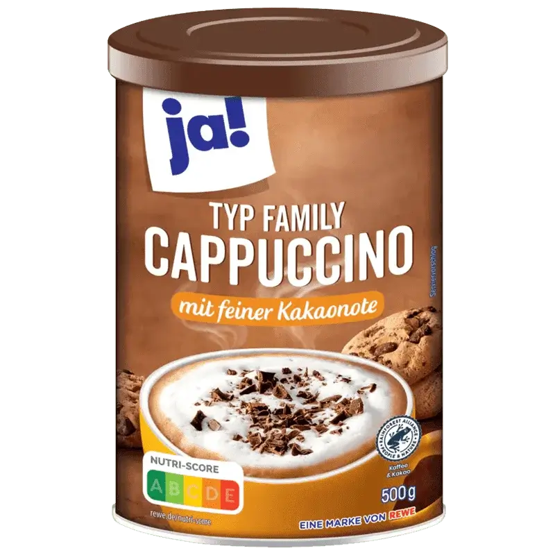 Ja! Cappuccino Familial 500g