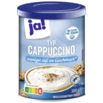 Ja! Cappuccino Moins Sucré 200g