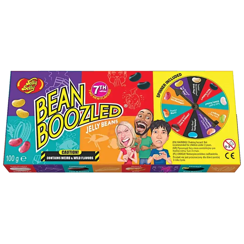 Jelly Belly Beanboozled 7éme Édition Jeu De Roulette 100g