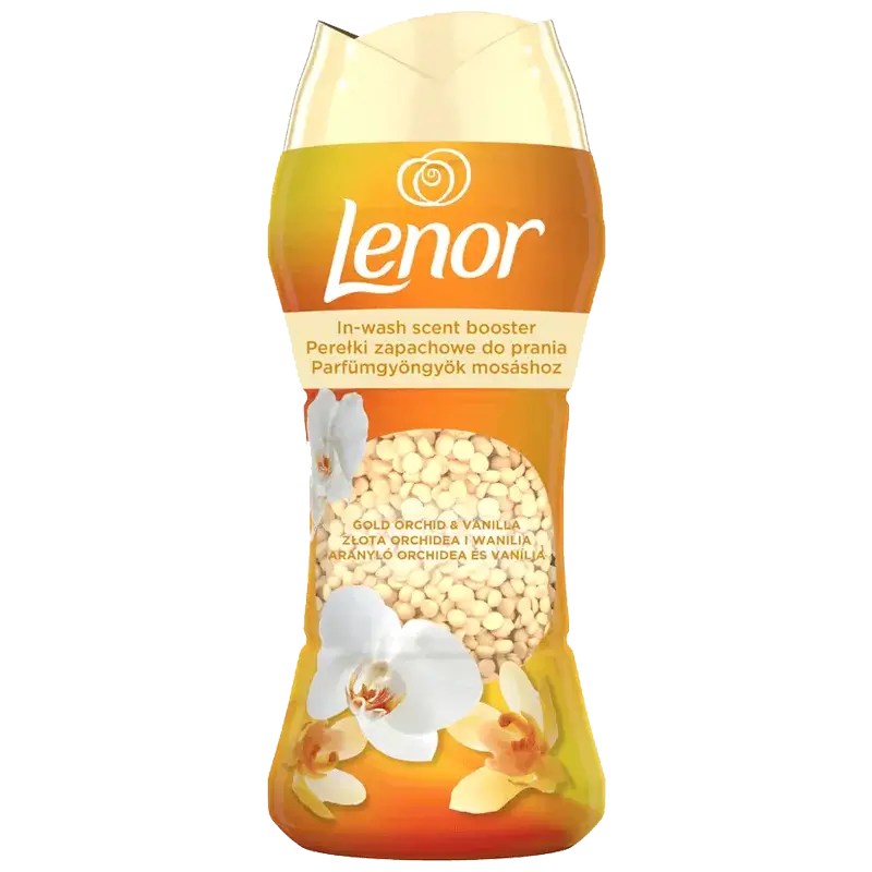 Lénor Parfum Pour Le Linge Aux Perles De Fleurs Dorées Et Vanillées 195g