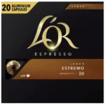 L'or Espresso Estremo 20 Capsules