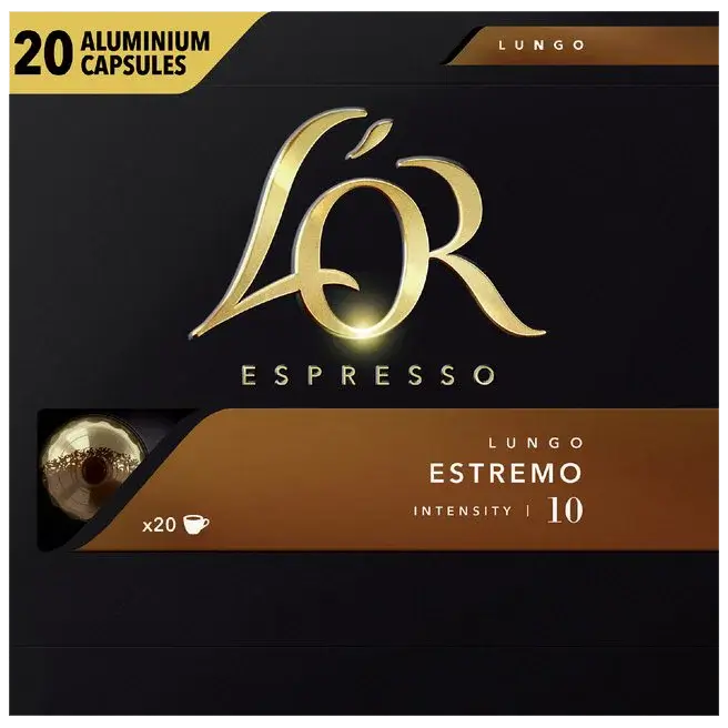 L'or Espresso Estremo 20 Capsules