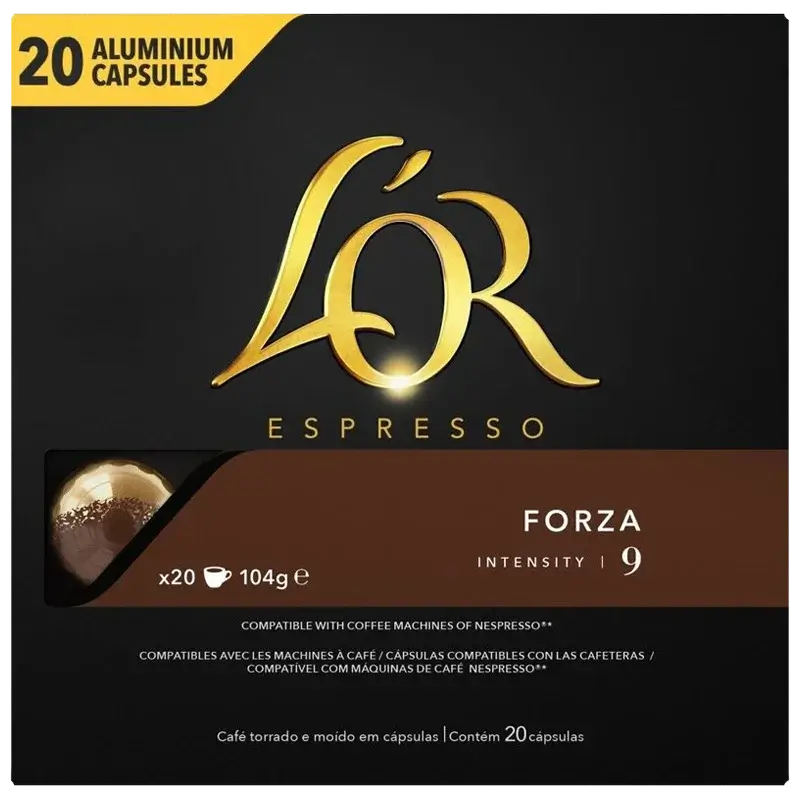L'or Espresso Forza 20 Capsules