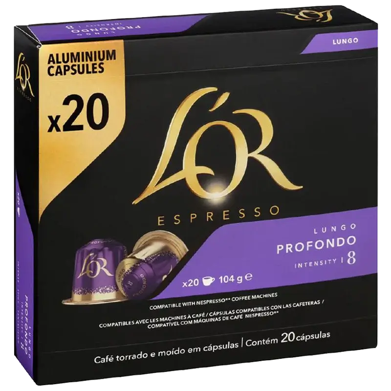 L'or Espresso Profondo 20 Capsules
