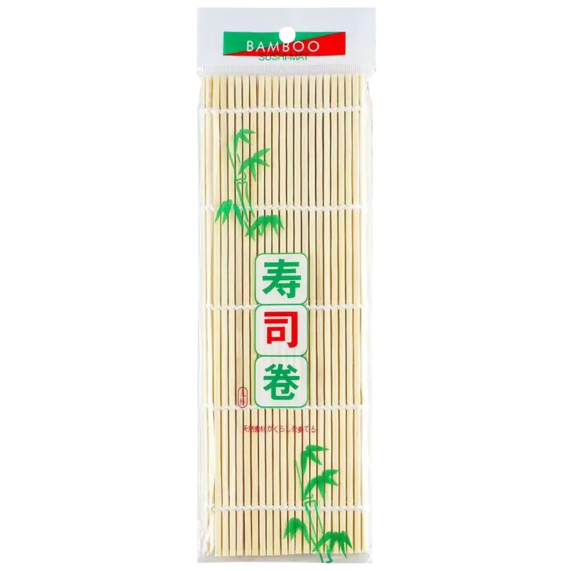 Tapis à Sushi En Bambou 24/24cm