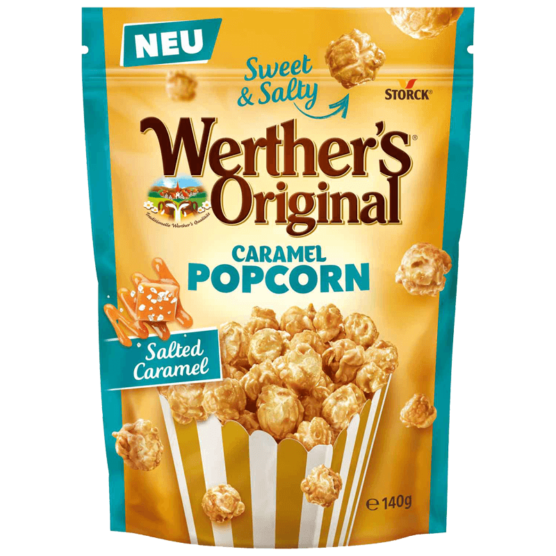 Werther's Original Caramel Popcorn Salted Caramel 140g