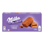 Milka Choco Trio – Gâteaux Moelleux au Chocolat et Cœur Fondant (5 x 30g) 150g