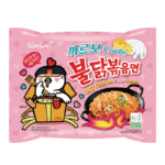 Samyang Buldak Hot Chicken Carbonara 130g 2026 Nouilles Coréennes Épicées Crémeuses