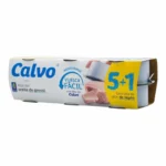 Calvo Thon à l’Huile Végétale Pack 6– Saveur Riche & Format Économique