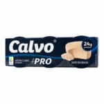 Calvo Thon Clair au Naturel +PRO – Protéines (Pack 3 x 65g)