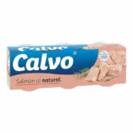 Calvo Saumon Naturel en Boîte Pack 3x20 – Riche en Protéines & Oméga-3