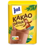 Ja! Cacao en Poudre Instantané – Boisson Chocolatée Format Familial 800g