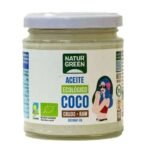 NaturGreen Huile de Coco Vierge Bio – Pression à Froid 215ml