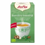 Yogi Tea Bien-être Intestinal – Infusion Bio aux Champignons Shiitake (17 sachets)