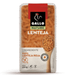 Gallo Nature Pasta – Hélices 100% Lentilles Corail Sans Gluten 250g