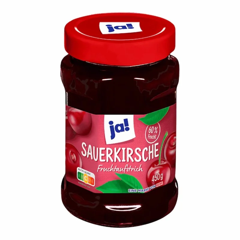 Ja! Confiture Cerise 450g – Saveur Gourmande Maroc Ja! Confiture Cerise 450g – Saveur Gourmande Maroc – Image 1