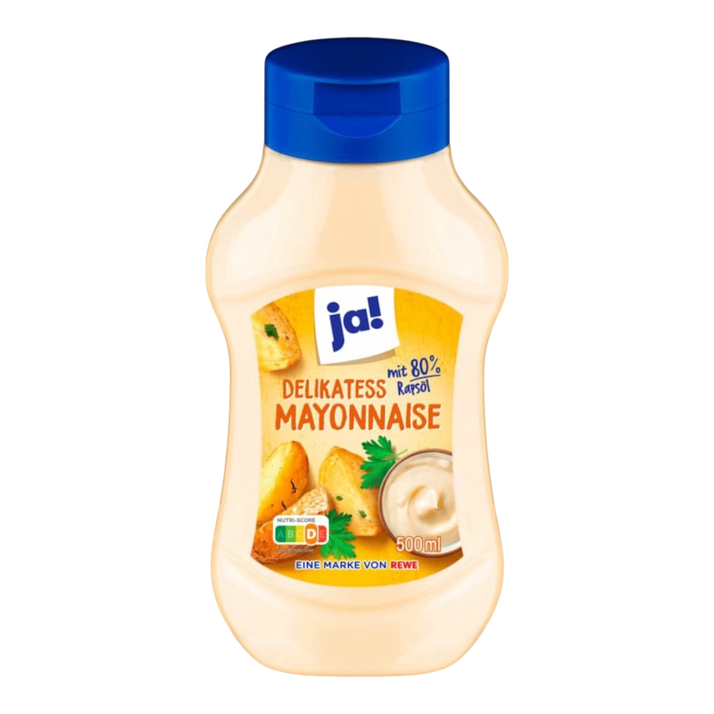 Ja! Mayonnaise Delikatess 500ml – Sauce Crémeuse Maroc Ja! Mayonnaise Delikatess 500ml – Sauce Crémeuse Maroc – Image 1