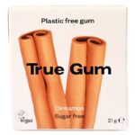 True Gum Cannelle Sans Sucre 21G – Chewing-Gum Naturel Vegan Healthy Maroc