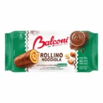 Balconi Rollino Nocciola Pack 6  – Gâteaux Roulés à la Crème de Noisette Moelleux