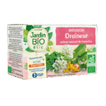 Jardin Bio Infusion Draineur 30g – Tisane Drainante Naturelle Détox Maroc