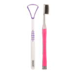 ORALEX Kit Charbon 2 en 1 – Brosse + Gratte Langue Maroc
