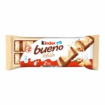 Kinder Bueno White – Barres de Gaufrettes au Chocolat Blanc et Éclats de Cacao – 39 g