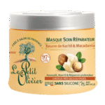 Le Petit Olivier Masque Karité Macadamia 330ml – Soin Réparateur Cheveux Secs & Frisés Maroc