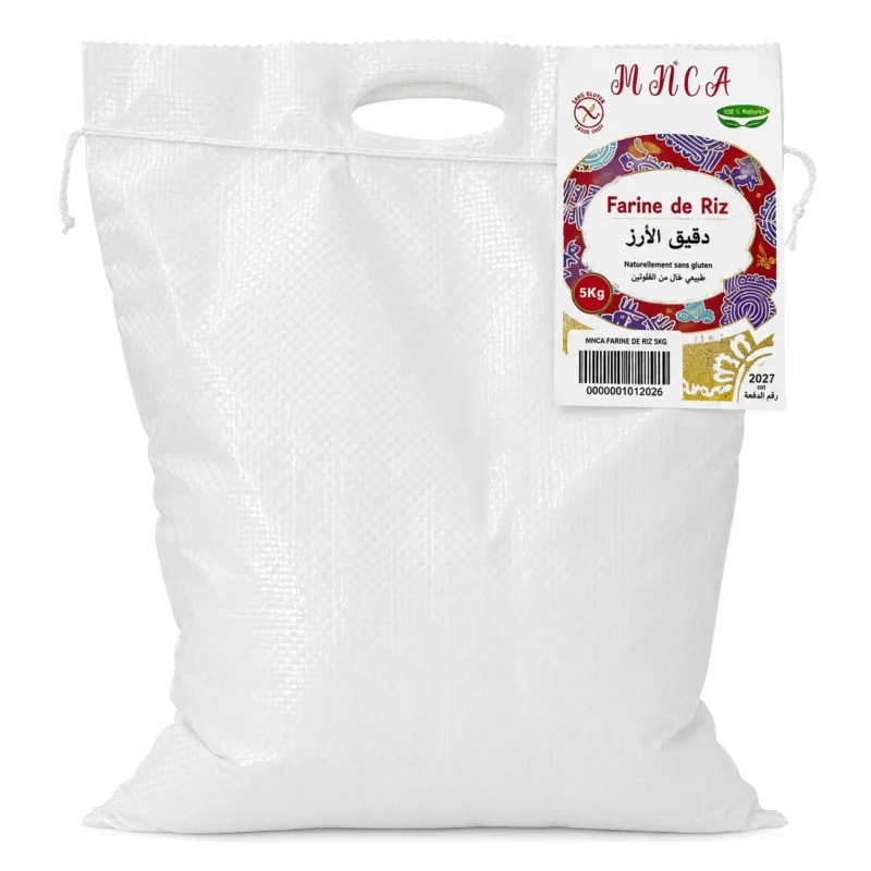 mnca-farine-de-riz-5kg-e1778883191789 MNCA Farine de Riz Sans Gluten 5kg – Farine Naturelle – Image 1