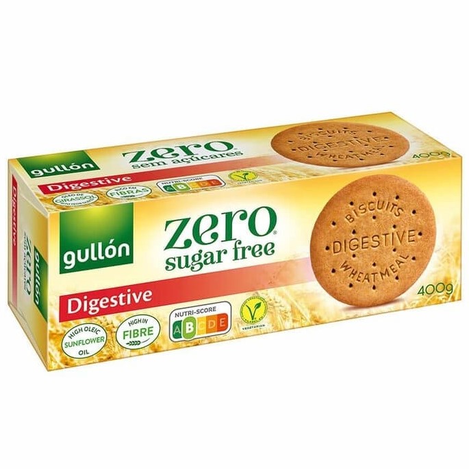 Gullón Zero Sans Sucre Ajouté Biscuits Digestifs Sans Sucre