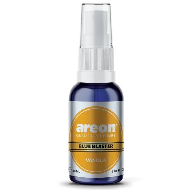 AREON Vanilla PB02 Blue Blaster 30ml – Parfum Voiture Achetez AREON Vanilla PB02 Blue Blaster 30ml à Meknès. Parfum voiture vanille et fruits tropicaux, frais et exotique. Longue durée.