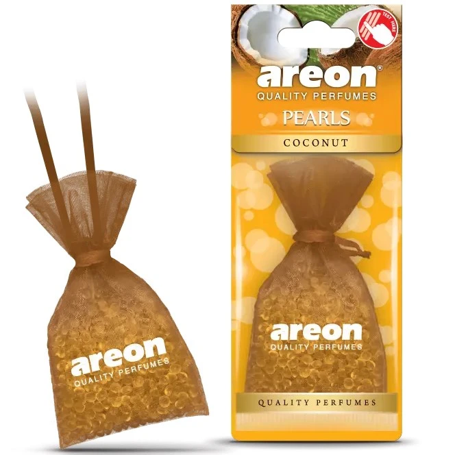 Areon-Pearls-Coconut-thumb 1 Areon Pearls Noix de Coco ABP13 Désodorisant Maroc – Image 1