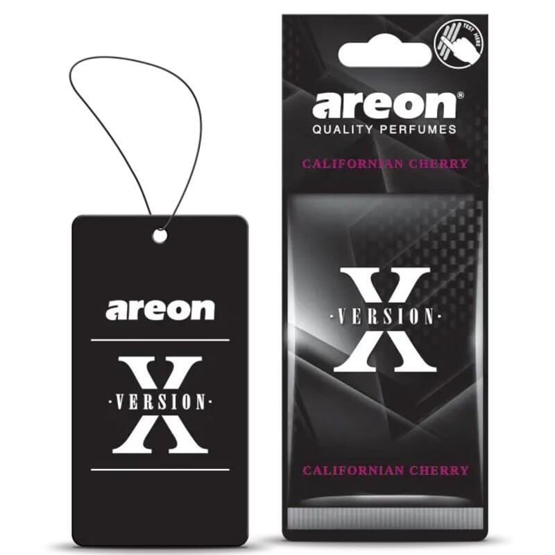 Areon-X-version-Californian-Cherry-thumb 1 AREON Californian Cherry X Version – Parfum Voiture – Image 1