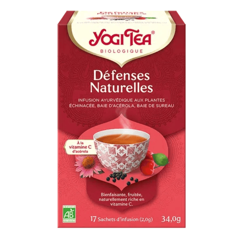 Yogi Tea Défenses Naturelles 17x2g – Infusion Immunité Yogi Tea Défenses Naturelles 17x2g – Infusion Immunité – Image 1