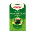 Yogi Tea Gingembre Citron Bio 17x1.8g – Infusion Maroc