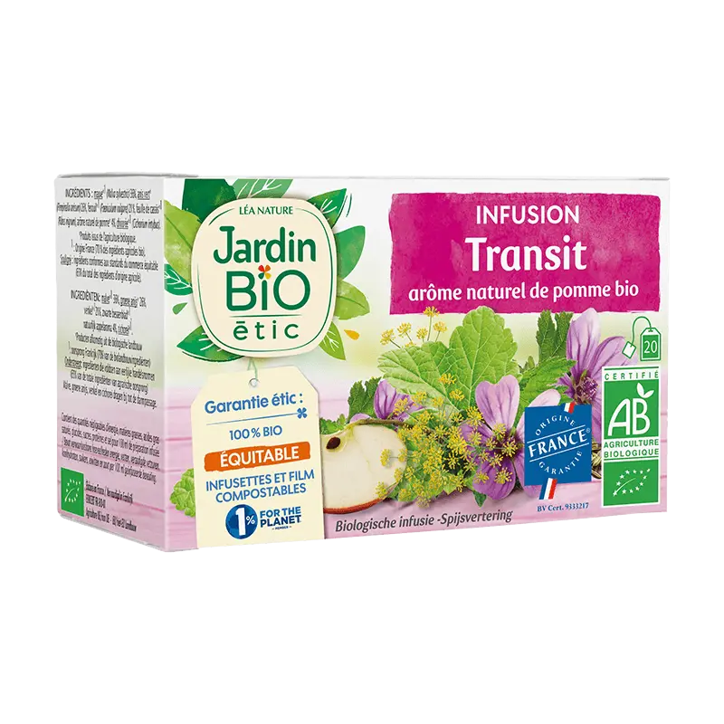infu-transit-f-1231419 Jardin Bio Infusion Transit Pomme 30g – Digestion Maroc – Image 1