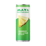 Maya Jus d’Ananas Canette 330ml Sans Sucre Ajouté