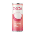 Maya Jus de Litchi Canette 330ml Sans Sucre Ajouté