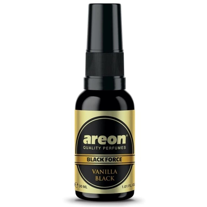 AREON Black Force Vanilla Black 30ml – Parfum Voiture Maroc AREON Black Force Vanilla Black 30ml – Parfum Voiture Maroc – Image 1