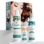 CAPILA Gamme Complète 3 en 1 Anti-Chute – Shampooing, Lotion et Sérum Densifiant pour Cheveux | Maroc