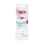 Gillette Simply Venus Basic 3 Blades – Rasoir Femme Jetable 3 Lames | Maroc