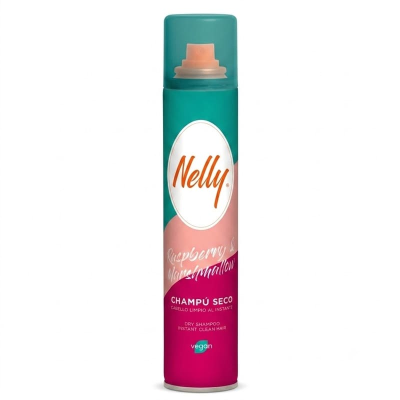 NELLY Shampoing Sec Framboise & Guimauve NELLY Shampoing Sec Framboise & Guimauve – Shampooing Sec Sans Rinçage 200 ml | Maroc – Image 1