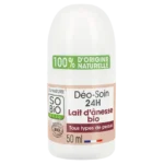 So Bio Déo-Soin Douceur au Lait d’Ânesse 50 ml – Déodorant 24H Sans Sels d’Aluminium  Maroc