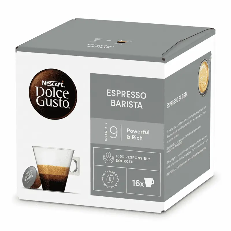 Capsules Nescafé Dolce Gusto Espresso Barista Intensity Nescafé Dolce Gusto Espresso Barista Intensity 9 x16 – Café Puissant et Riche | Maroc – Image 1