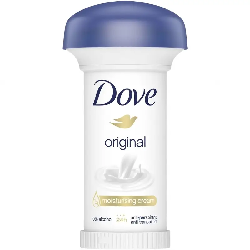 Dove Crème Déodorante Dove Crème Déodorante – 50 ml – Antitranspirant hydratant – Image 1