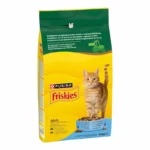 Friskies Croquettes Chat Saumon & Légumes 4 kg – Alimentation Complète pour Chat Adulte | Maroc