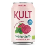 Kult Kéfir Framboise & Menthe Sans Sucre 330 ml – Water Kéfir