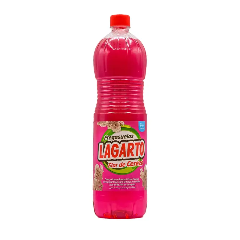 Lagarto Fregasuelos Flor de Cerezo Lagarto Fregasuelos Flor de Cerezo – 1,5 L – Nettoyant pour sols – Image 1