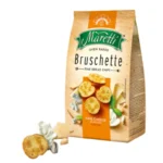Maretti Bruschette – Sélection de fromages fins – Snack croustillant