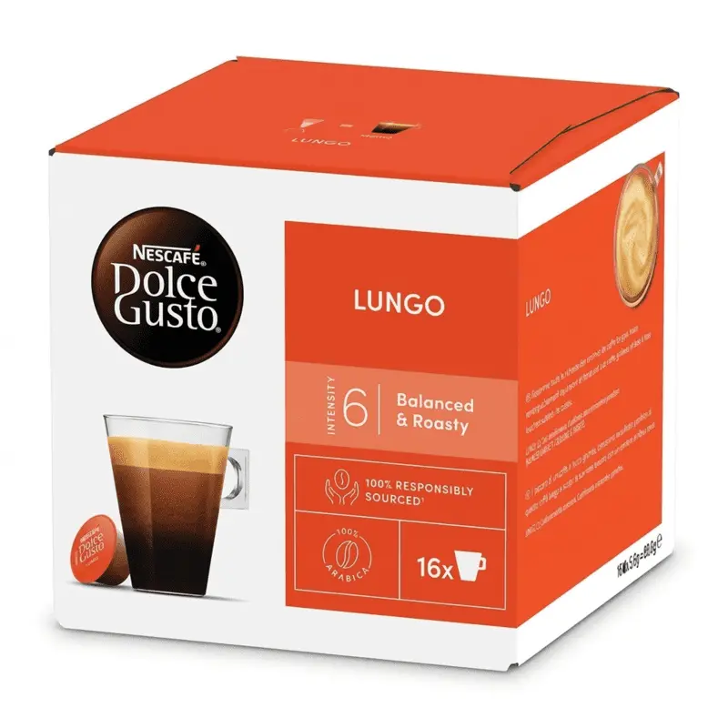 NESCAFÉ Dolce GustoLungo Nescafé Dolce Gusto Lungo – Café Long en Capsules | Maroc – Image 1